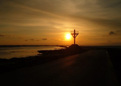 Sunset in the Vendée