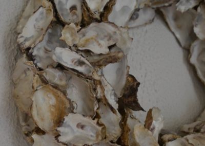 wreath of oysters